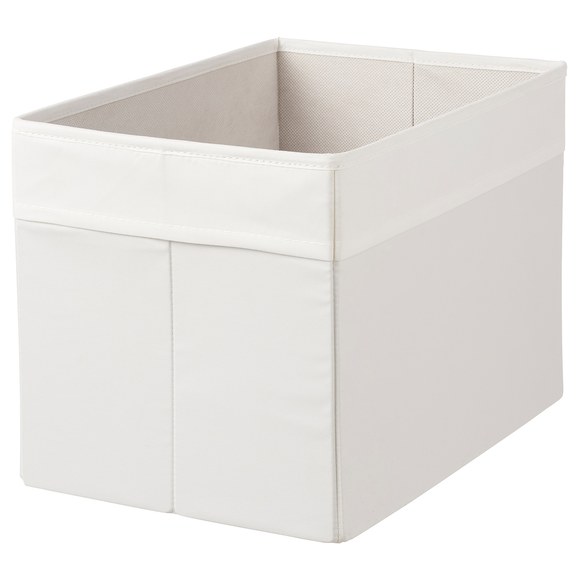 LOT OF 2 IKEA DRONA Box White 9 ¾x13 ¾x9 ¾" 304.670.68 - Picture 1 of 1